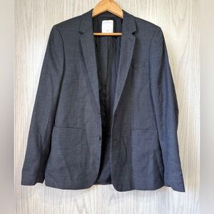 Sandro Paris Women’s Gray Tailored Blazer EU 48 / US 12